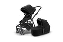 Thule Sleek Stroller + Bassinet Black on Black 11000019AU
