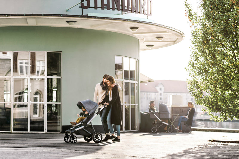 Thule Sleek Stroller Gray Melange on Black 11000021AU