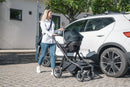 Thule Sleek Stroller Gray Melange on Black 11000021AU