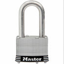 Master Lock S/steel Laminated 44mm Body Shackle 38mm - 1SSDLFAU