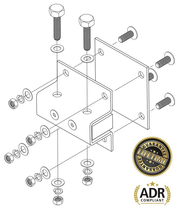 MSA Drawer Stacking Kit 40001