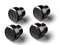 Yakima Round Bar Endcaps x4 8007026