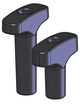 Yakima Forklift Adjusting Handles x2 8880139