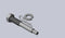 Yakima HangOver Hitch Bolt w/ Lock Washer and Pin 8880953