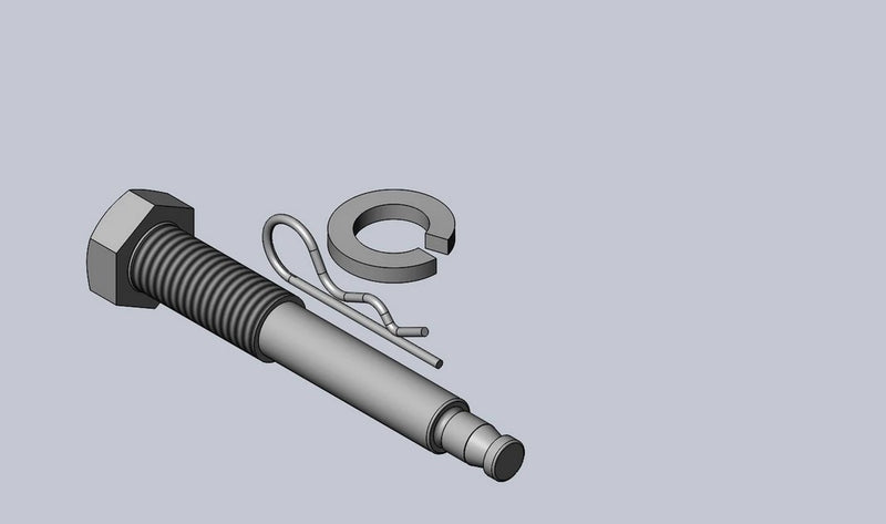 Yakima HangOver Hitch Bolt w/ Lock Washer and Pin 8880953