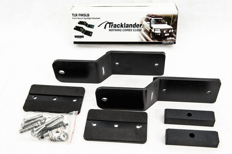 Tracklander Front Mount Spotlight & Light bar Bracket (PAIR) - TLRFMSLB