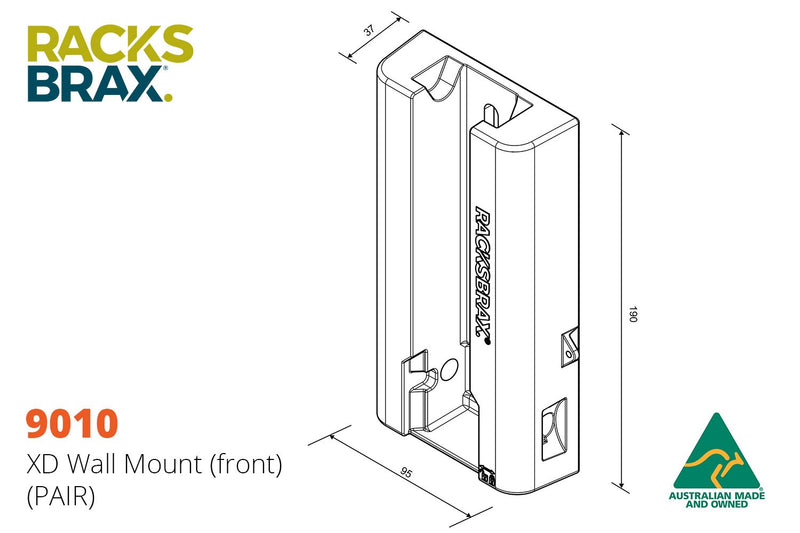 RacksBrax XD Wall Mount (9010)