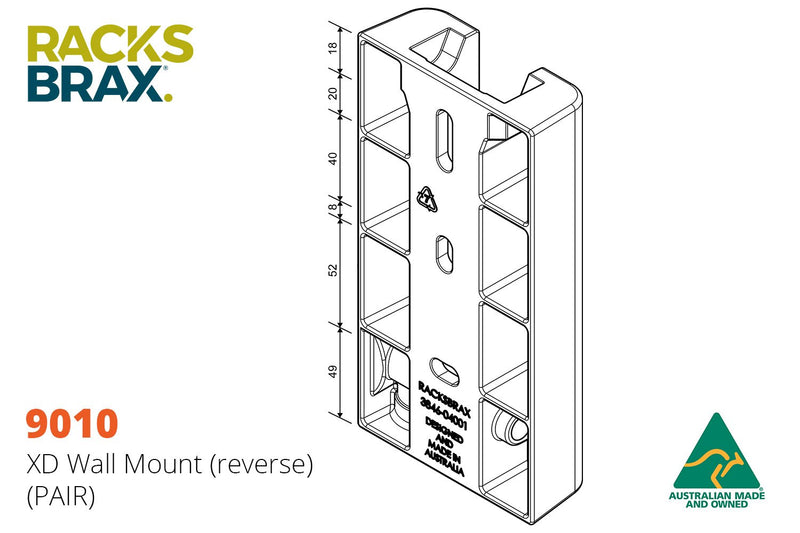 RacksBrax XD Wall Mount (9010)