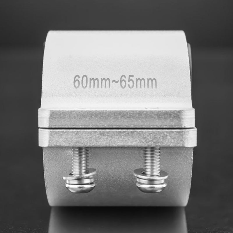 Stedi 60mm - 65mm Bull Bar Tube Mounting Brackets Silver BRK6065-SIL-1