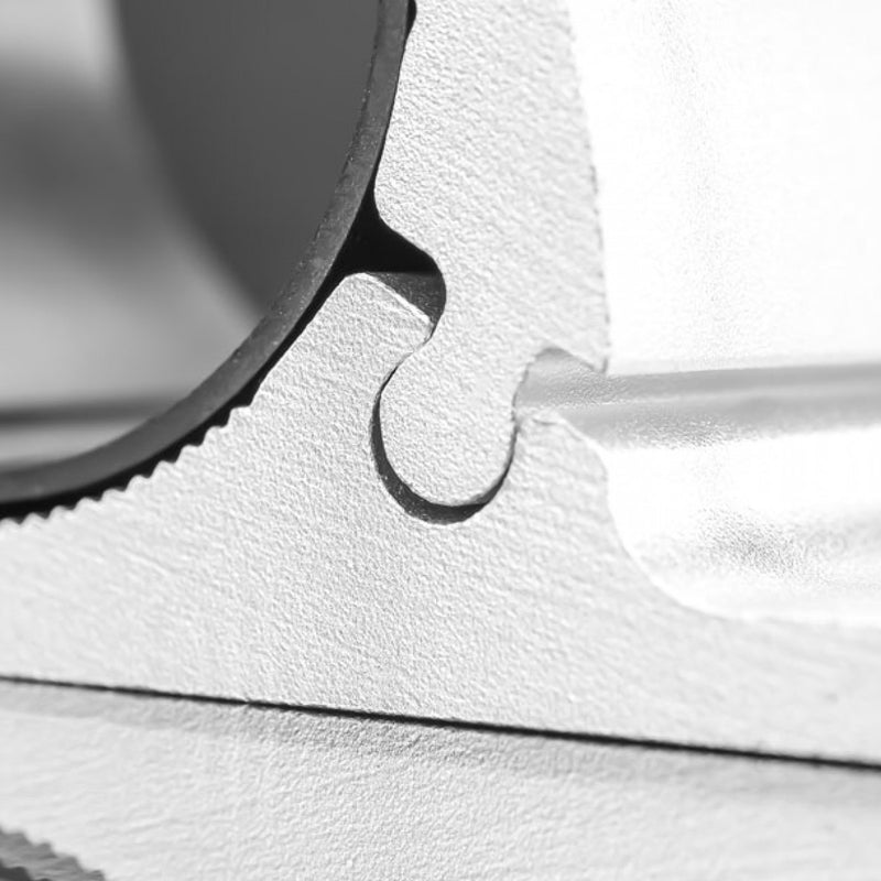 Stedi 60mm - 65mm Bull Bar Tube Mounting Brackets Silver BRK6065-SIL-1