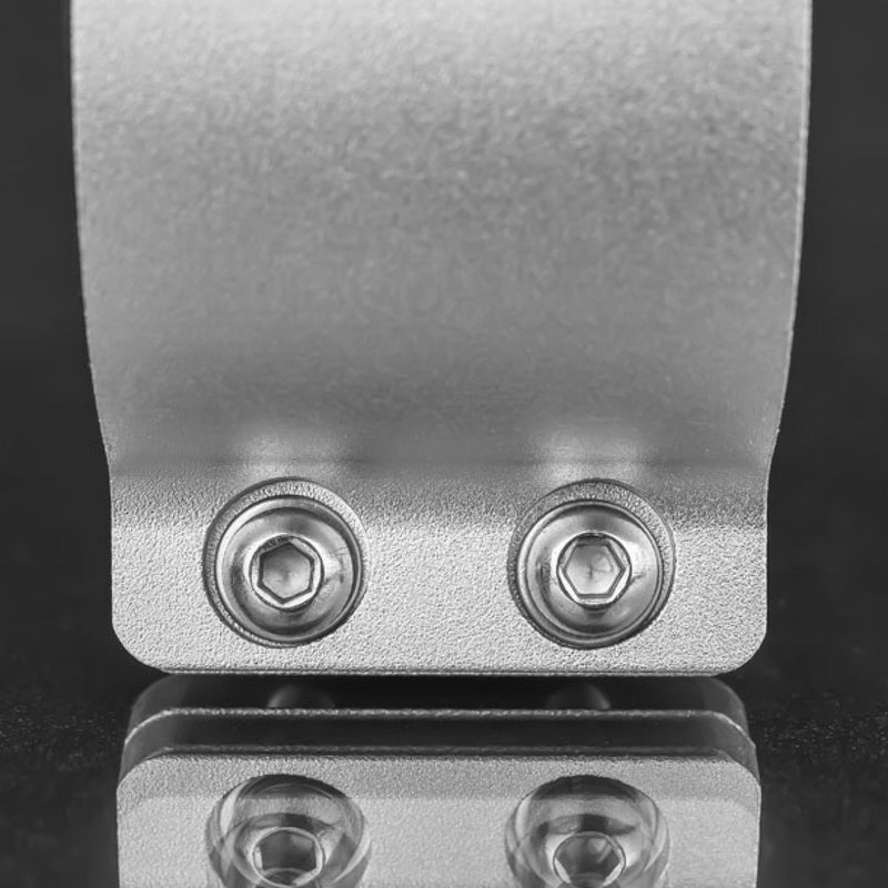 Stedi 60mm - 65mm Bull Bar Tube Mounting Brackets Silver BRK6065-SIL-1