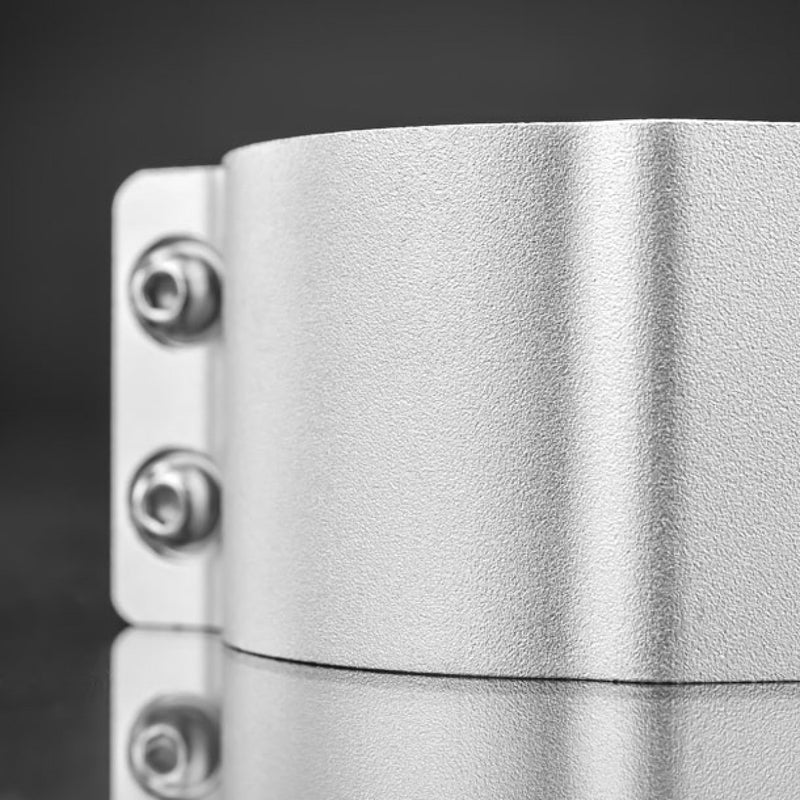 Stedi 60mm - 65mm Bull Bar Tube Mounting Brackets Silver BRK6065-SIL-1