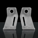 Stedi Side Brackets For LED Light bars Brushed Stainless 59mm Profile BRKST3301-SDE