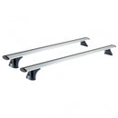 Cruz Airo Silver Clamp Mount Roof Rack set,133cm T133, 924-776