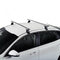 Cruz Airo Silver Clamp Mount Roof Rack set,133cm T133, 924-776