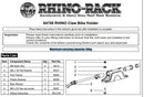 Rhino Rack The Claw (Fork Mounted Bike Rack) RBCA010