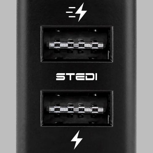 Stedi Tall Type Dual USB To Suit Toyota DUAL USB-TOY-TALL