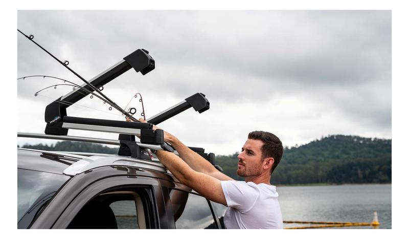 Prorack 6 Row Ski & Fishing Rod Holder Locking PR3066