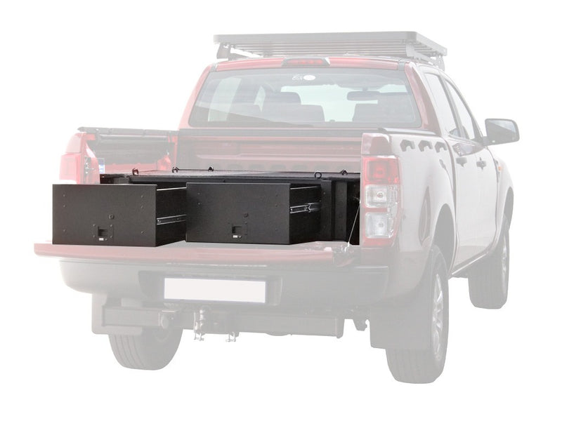 Front Runner Ford Ranger T6 DC Drawer Kit - by Front Runner - SSFR001