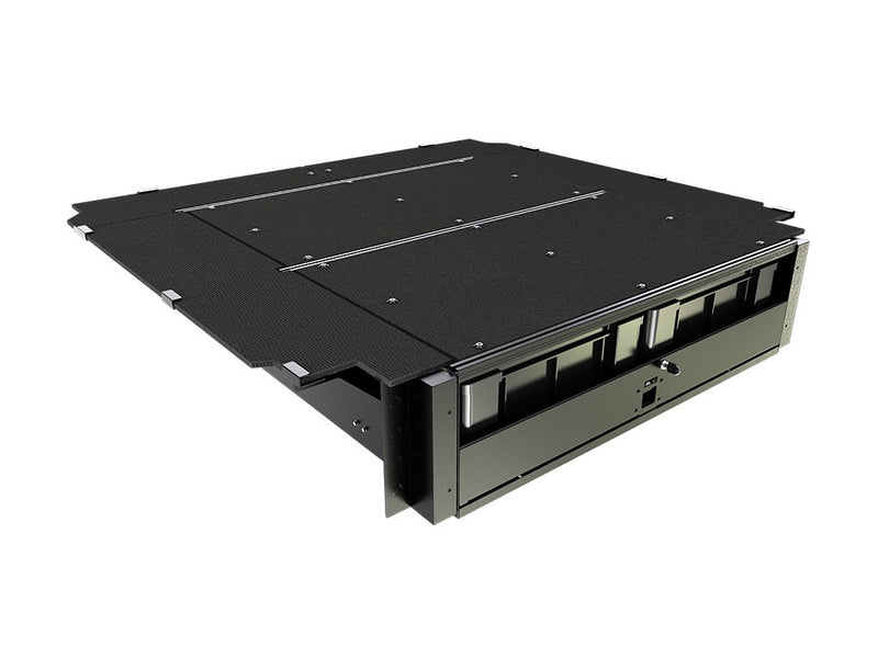 Front Runner Ford Ranger T6 DC Wolf Pack Drawer Kit - by Front Runner - SWFR001