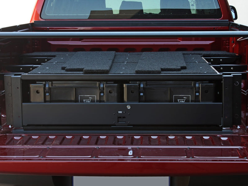 Front Runner Ford Ranger T6 DC Wolf Pack Drawer Kit - by Front Runner - SWFR001
