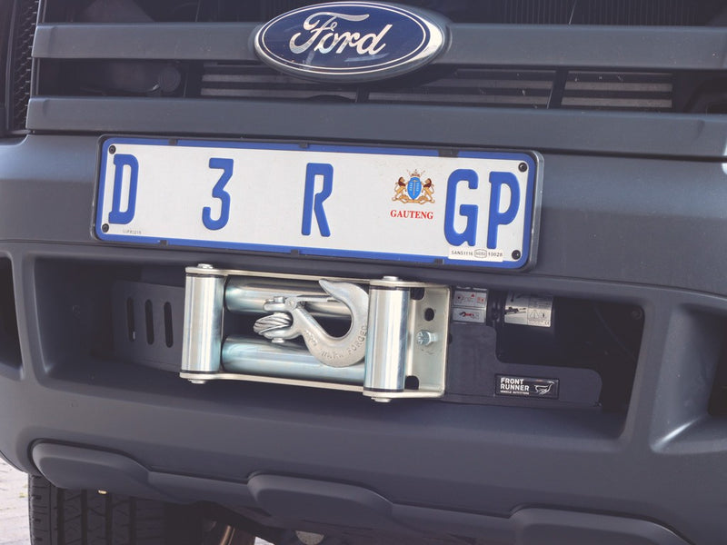 Front Runner Ford Ranger T6 Winch Plate - by Front Runner - WPFR001