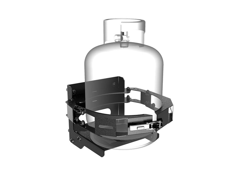 Front Runner Gas/Propane Bottle Holder / Side Mount - by Front Runner - GBHO014