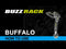 Buzzrack Buffalo 4 (Tow Ball) 4 Bike Dual Arm Rack - BR-BUFFALO-4TILT