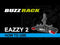 Buzzrack Eazzy 2 (Tow Ball) 2 Bike Platform Rack - BR-EAZZY-2