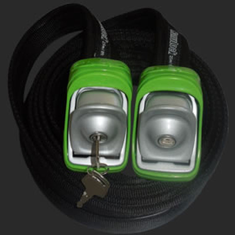 KanuLock Lockable Tie Down Straps (2.5m)