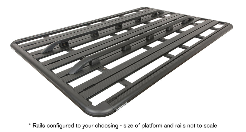 Rhino Rack Pioneer Platform Side Rails (Suits 42100B/42101B/44100B/44101B) 43140B