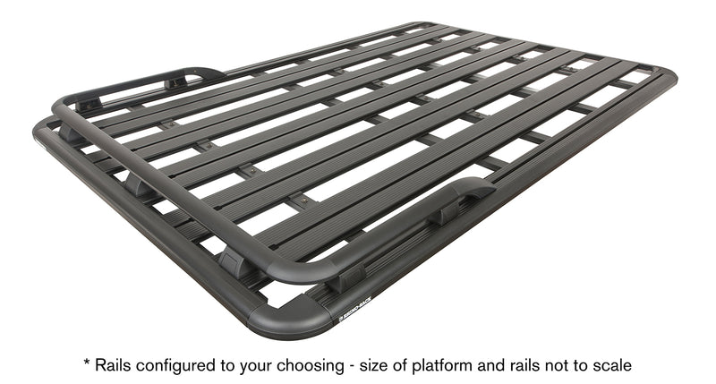 Rhino Rack Pioneer Platform Front & Side Rails (Suits 42100B/2B/7B) 43163B