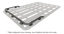 Rhino Rack Pioneer Platform Front & Side Rails (Suits 42100B/2B/7B) 43163B