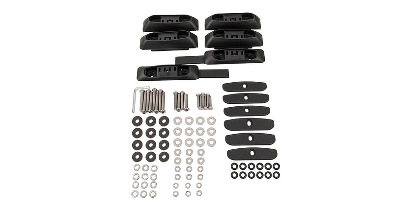 Rhino Rack RCP Roof Rack Base Kit (x6) RCP02-BK