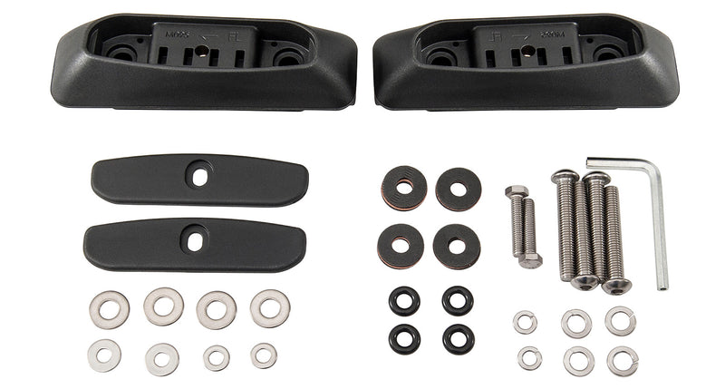 Rhino Rack RCP Roof Rack Base Kit (x2)(Front) RCP02F-BK