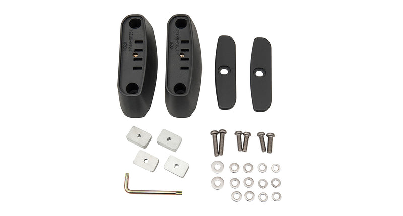 Rhino Rack RCP Roof Rack Base Kit (x2)(Mid/Rear) Renault Traffic RCP14M/R-BK