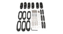 Rhino Rack RCP Roof Rack Base Kit (x2)(Front) 200 SERIES RCP17F-BK