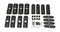Rhino Rack RCP Roof Rack Base Kit (x4) Generic Roof Rack Base Kit M8 Fix point Adaptor RCP47-BK