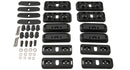 Rhino Rack RCP Roof Rack Base Kit (x4) Generic Roof Rack Base Kit M6 Fix point Adaptor RCP49-BK