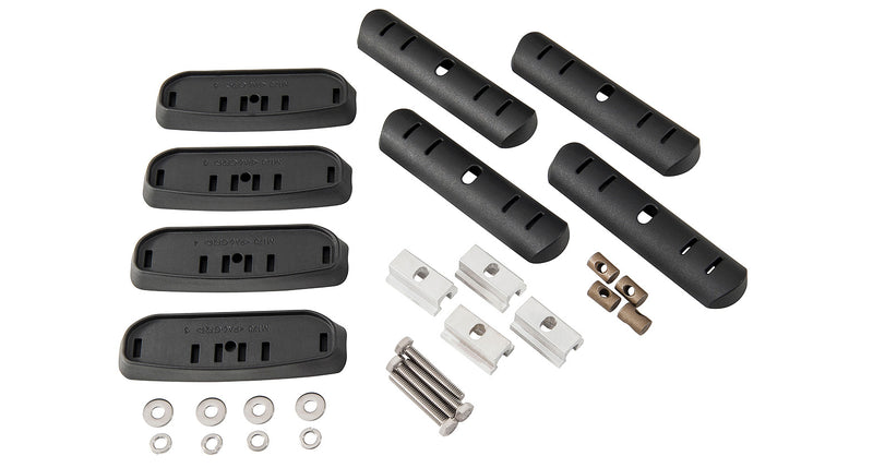 Rhino Rack RCP Roof Rack Generic Track Swivel Base Kit (x4) RCP58-BK