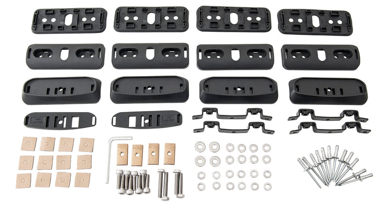 Rhino Rack RCP Roof Rack Base Kit (x4) Generic (CA1506) RCP59-BK