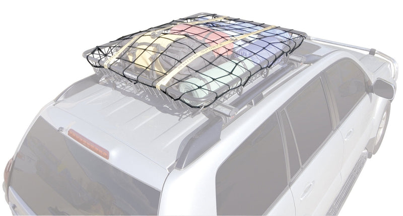 Roof Racks Galore Rhino Rack Roof Rack Luggage Net Basket Net Tray Net RLN1 cargo net