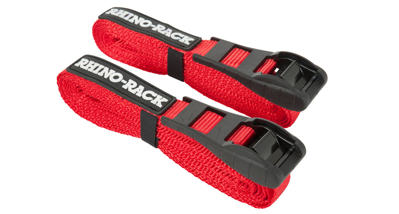 Rhino Rack 4.5m Rapid Straps w/ Buckle Protector RTD45P