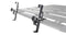 Roof Racks Rhino Rack RUFLB ALUMINIUM FOLDING LADDER BRACKET