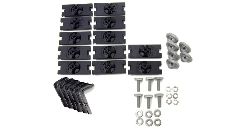 Rhino Rack Alloy Tray Fitting Kit Alloy Tray Fitting Kit (Vortex 2 & 3 Bar Systems)