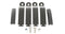 Rhino Rack Vortex Pipe Clamps (100mm/4inches) SPC4
