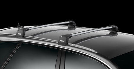 Thule Wingbar Edge Fixedpoint / Solid Roof Rails Silver-959600
