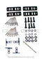 Yakima Lockn load Track Kit for Ranger PX/BT-50 DC 11- 8000316