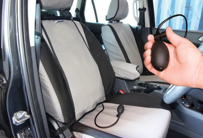 MSA MU-X – 04/17 to CURRENT – Front Twin Buckets (AIRBAG SEATS) + Console Cover + Integrated Lumbar Support - ID11