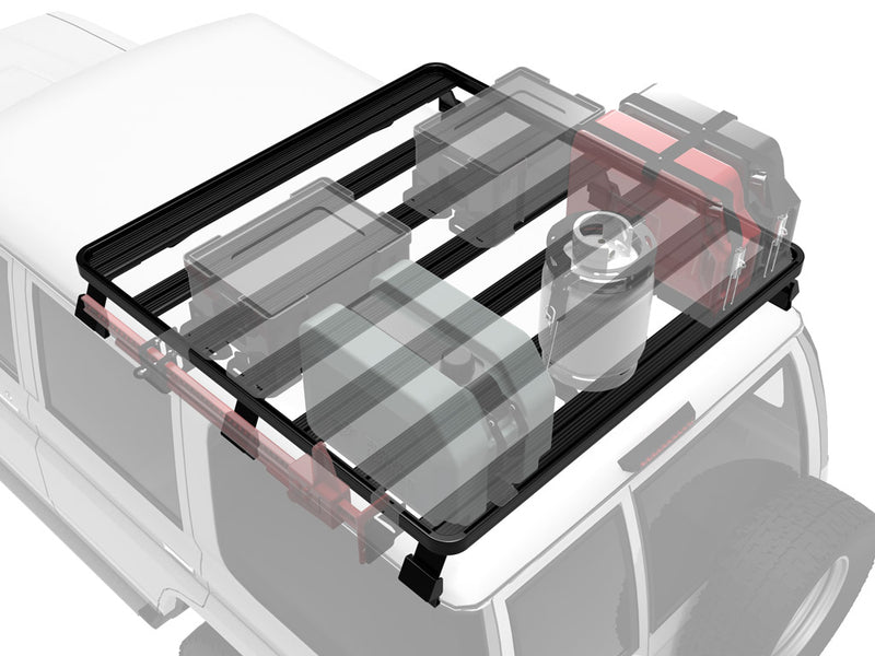 Front Runner Fits Toyota Land Cruiser 76 Slimline II 1/2 Roof Rack Kit - by Front Runner - KRTL026L